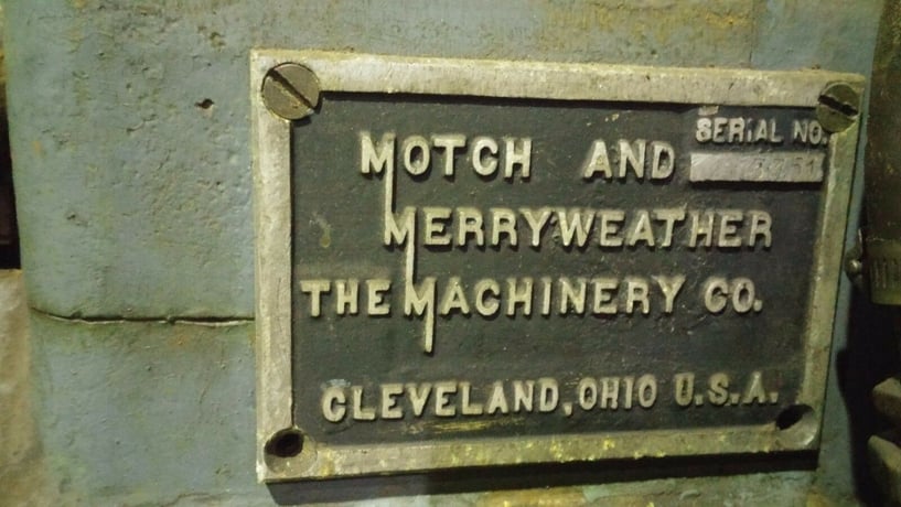 16" Motch & Merryweather, cold saw - Image 3