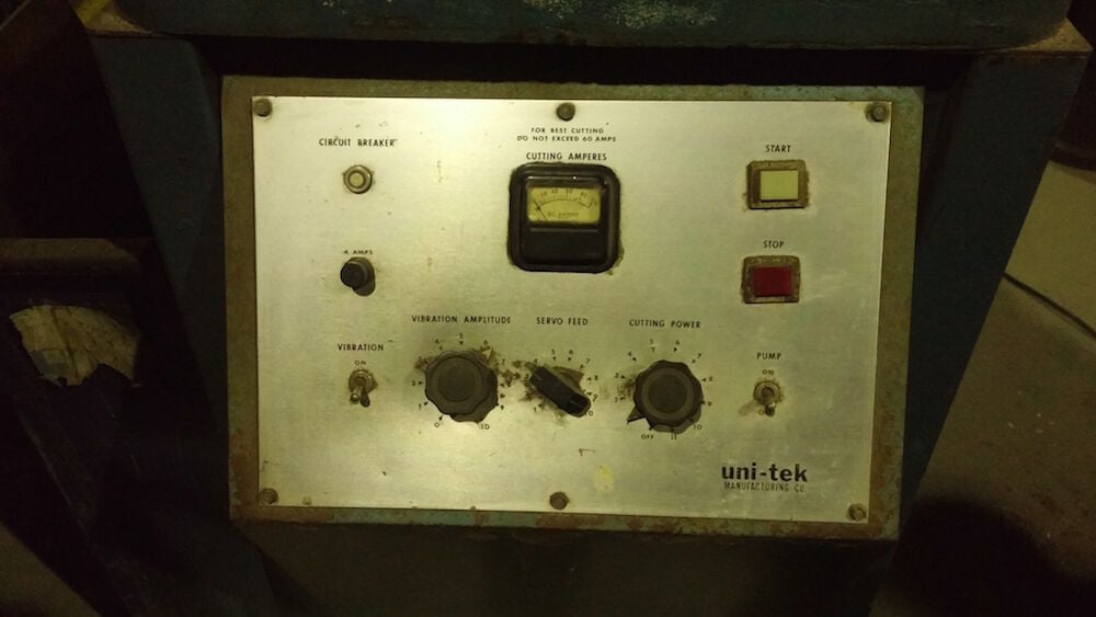 Uni-Tek, precision electrode tap disintegrator, 115 V., 1-phase, 30 amp - Image 3