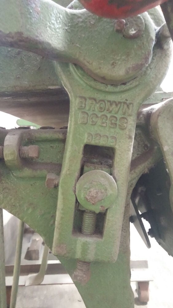 16 gauge x 4' Brown & Boggs, apron brake - Image 3