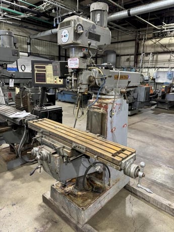 Lagun #FTV-2, vertical turret mill, 33" X, 16" Y, 16" Z, 55 - 4250 RPM, S/N 840010597 - Image 2