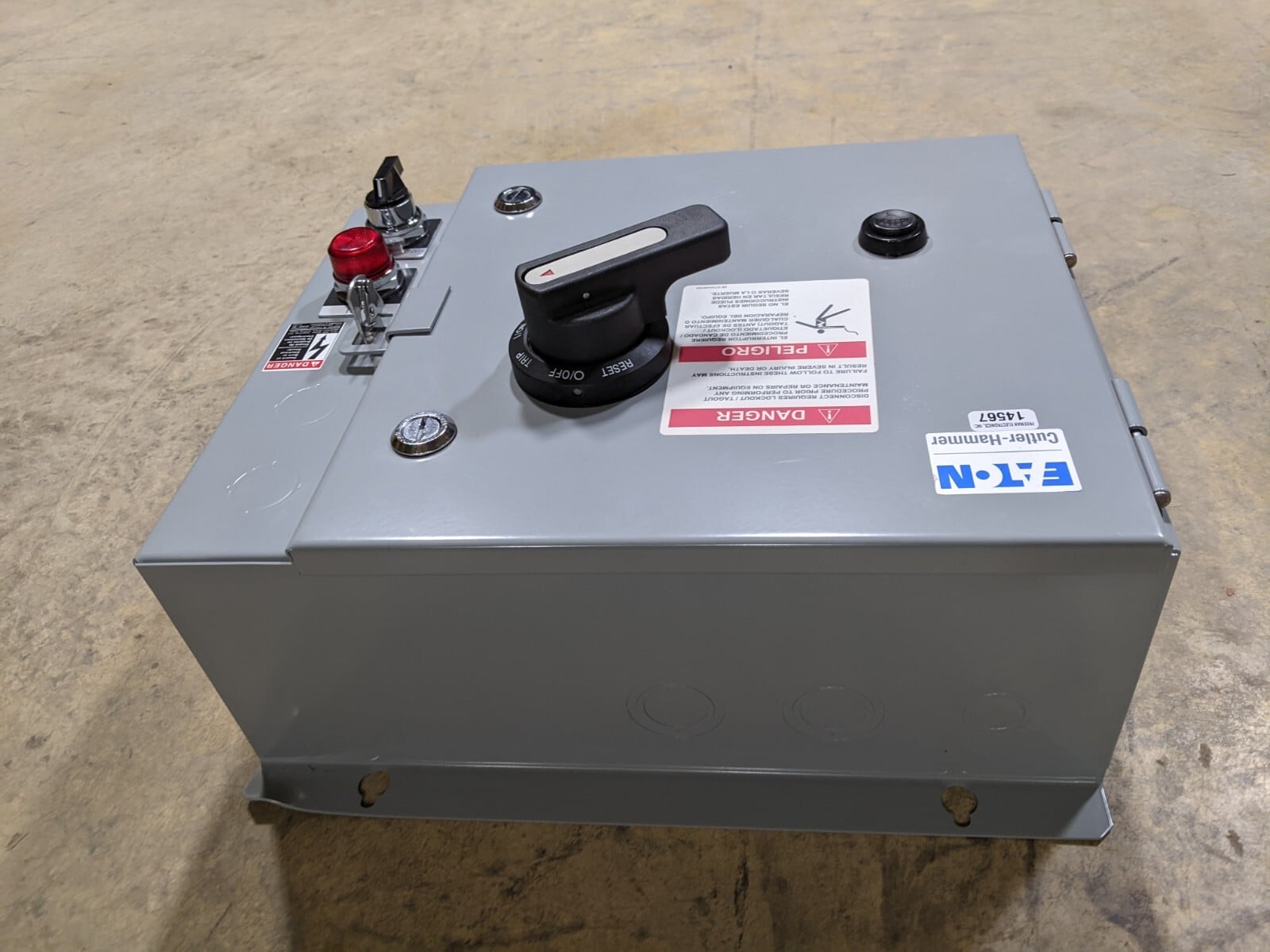 Eaton, ECH2411CJD, Combination Starter Breaker Assembly AN16DN0 C0100E2AFB Breaker - Image 5