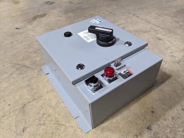 Eaton, ECH2411CJD, Combination Starter Breaker Assembly AN16DN0 C0100E2AFB Breaker - Image 8