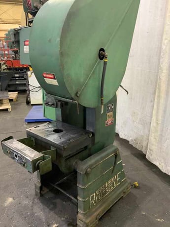 25 Ton, Rousselle #3, OBI press, 2" stroke, 10-3/4" Shut Height, 2" ramd adjustment, 135 SPM, 2 HP - Image 3