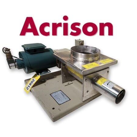 4" Acrison #101-K, Stainless Steel volumetric screw feeder - Image 1