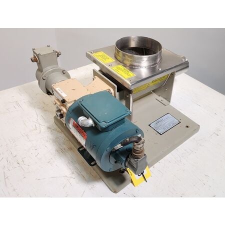 4" Acrison #101-K, Stainless Steel volumetric screw feeder - Image 4