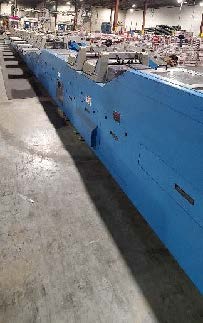 Muller Martini #SLS-3000, Inserting Line, 1.2 m/sec. Feed speed, 100000 specimens/hr., 19.69" L x 13.39" - Image 3