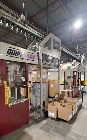 Muller Martini #SLS-3000, Inserting Line, 1.2 m/sec. Feed speed, 100000 specimens/hr., 19.69" L x 13.39" - Image 6