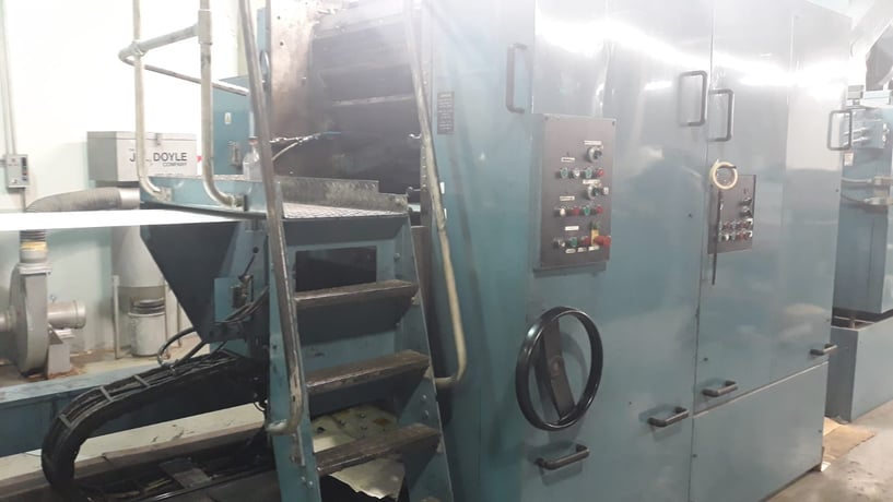 Timson #T32, Web Offset Press, (1) Color, 78" circumference x 32" width, 1996 - Image 3
