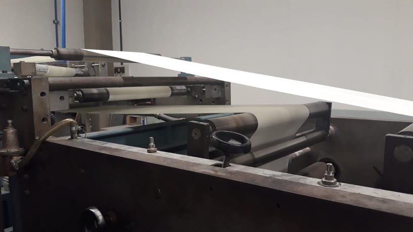 Timson #T32, Web Offset Press, (1) Color, 78" circumference x 32" width, 1996 - Image 7