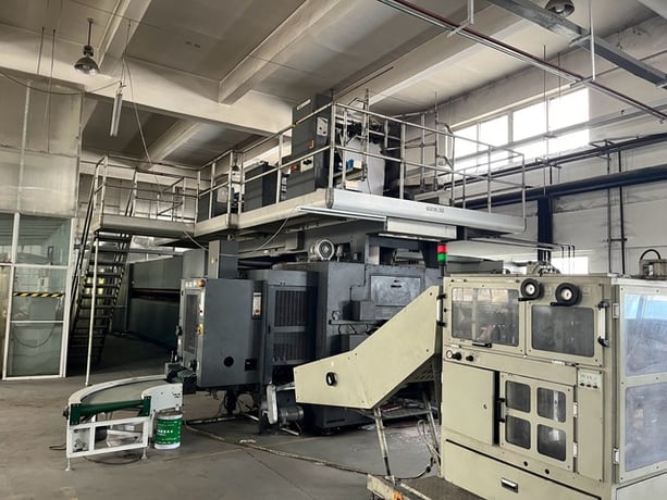 Goss & Deleeuw #M600A, Web Offset Press System w/Combination Folder, (4) Print Unit, (1) Web, 16-Page, 22.75" - Image 8