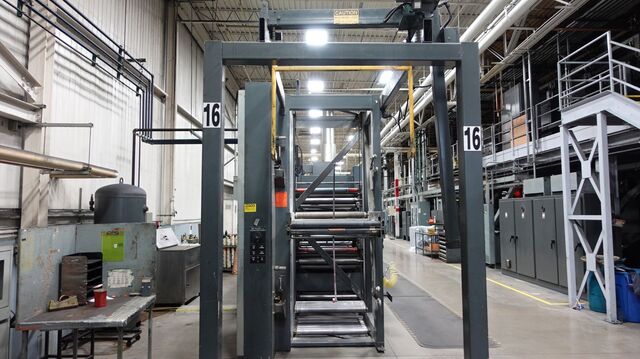 Hantscho #Mark-7, Web Offset Press, (6) Print Unit, (1) Web, 16-Page, 23.56" cutoff x 38" width, 50" Splicer - Image 3