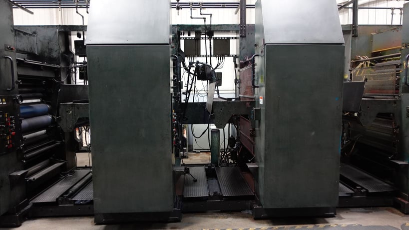 Hantscho #Mark-7, Web Offset Press, (6) Print Unit, (1) Web, 16-Page, 23.56" cutoff x 38" width, 50" Splicer - Image 7