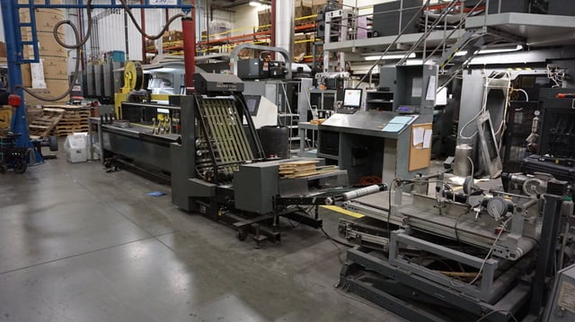 Baldwin #150-OL, Horizontal Log Stacker, builds 64" uncompressed & 55" compressed log - Image 1
