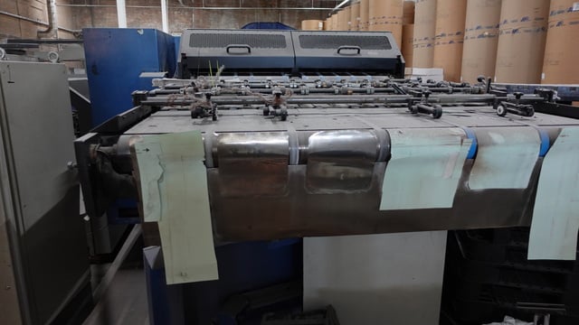 56" Grafech Engineering, Roll sheeter, 56" Web width, 40.25"-23.5" repeat length, 14400 IPH, 460 V, 2001 - Image 8