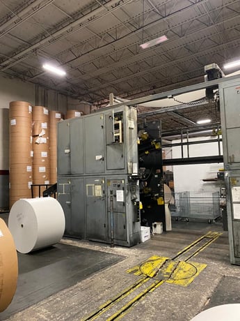Heidelberg #V-30, Web Offset Press, (12) Print Unit, (8) Web, 22.75" cutoff x 36" width, (64) Pages, (3) 125 - Image 2