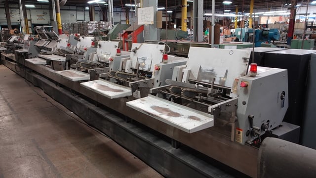 Heidelberg #Stitchmaster-ST-300, Saddle Stitcher, (10) Pockets, 2001 - Image 1