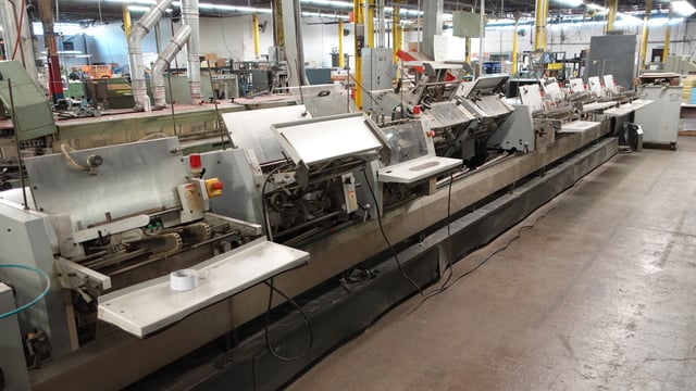 Heidelberg #Stitchmaster-ST-300, Saddle Stitcher, (10) Pockets, 2001 - Image 7