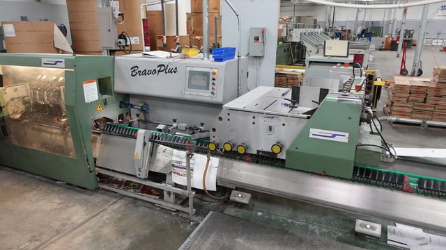 Muller Martini #Bravo-Plus, Automatic Saddle Stitcher, (5) Pockets, (2) Cover Feeders, 6-Position Gatherer - Image 3