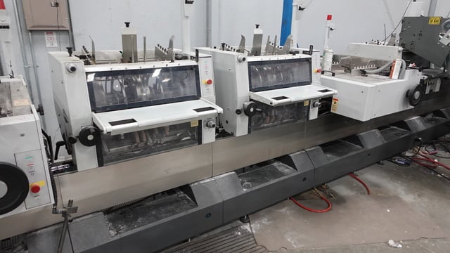 Heidelberg #Stitchmaster-ST-350, Saddle Stitcher, (10) Pockets, (6) Pocket Feeders, 8-Station Gatherer, 2008 - Image 1