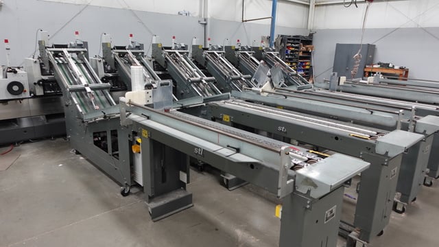 Heidelberg #Stitchmaster-ST-350, Saddle Stitcher, (10) Pockets, (6) Pocket Feeders, 8-Station Gatherer, 2008 - Image 3
