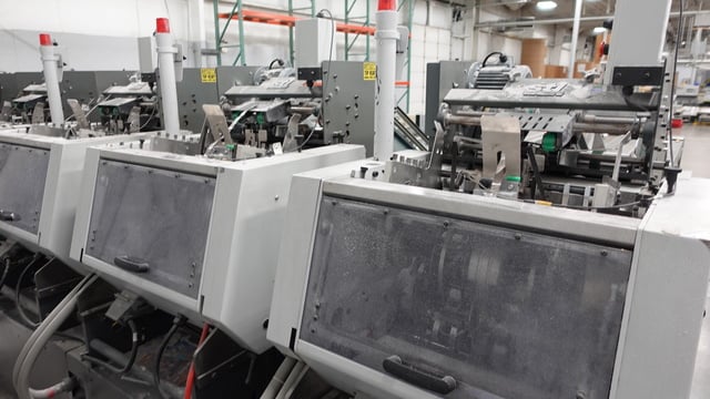 Heidelberg #Stitchmaster-ST-350, Saddle Stitcher, (10) Pockets, (6) Pocket Feeders, 8-Station Gatherer, 2008 - Image 9
