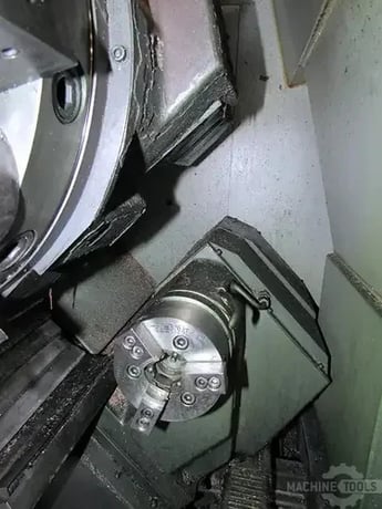 Hyundai Kia #SKT21LMS, CNC lathe, 9.84"chk, 2.559" bore, Fanuc 21i-TB, 2006 - Image 6
