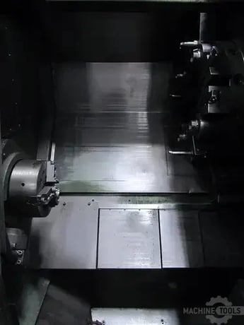 Hyundai Kia #SKT21LMS, CNC lathe, 9.84"chk, 2.559" bore, Fanuc 21i-TB, 2006 - Image 10
