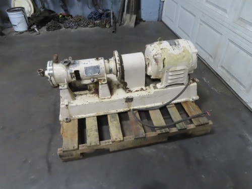 Charlotte #7, colloid mill, 10 HP, 3600 RPM direct driven, Stainless Steel contact parts, jacketed chamber - Image 1
