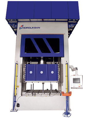 550 Ton, Hidroliksan #HDD-500, hydraulic H-frame press, 39" stroke, 39" DL, 47" x59"table,build to order - Image 3