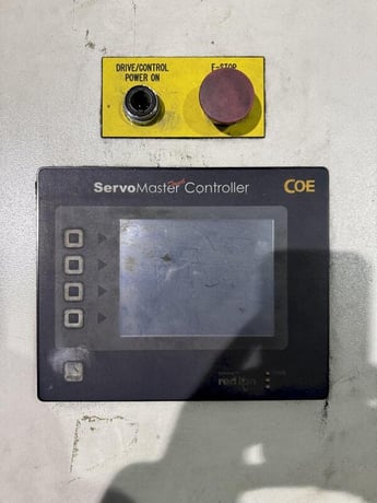 12" x .21" Coe Press Equipment #CPRF-SM-212, servo feeder with controller, 0" - 99.9" feed length, 367 FPM - Image 5