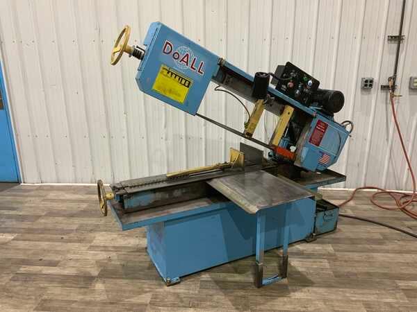 9" x 16" DoAll #C916, horizontal band saw, 158" x 1" blade, hydraulic head elevation, 2 HP, 1992 - Image 1