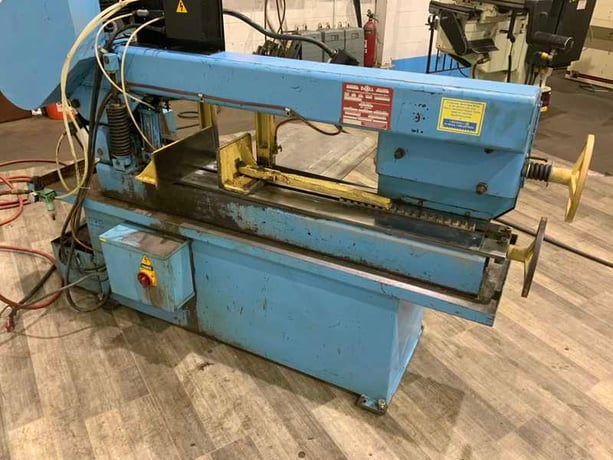 9" x 16" DoAll #C916, horizontal band saw, 158" x 1" blade, hydraulic head elevation, 2 HP, 1992 - Image 10