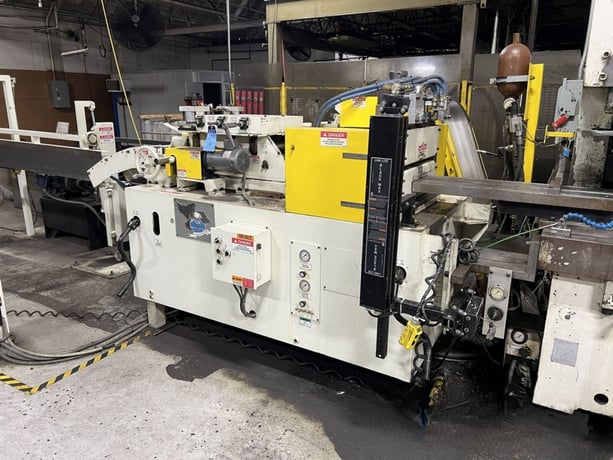 6000 lb. Coe Press Equipment #CPRF-518/CPPS-350-12/CPR-DE-PO-06018, double end coil reel & power - Image 3