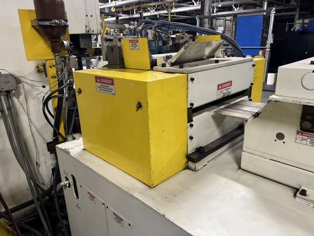 6000 lb. Coe Press Equipment #CPRF-518/CPPS-350-12/CPR-DE-PO-06018, double end coil reel & power - Image 6