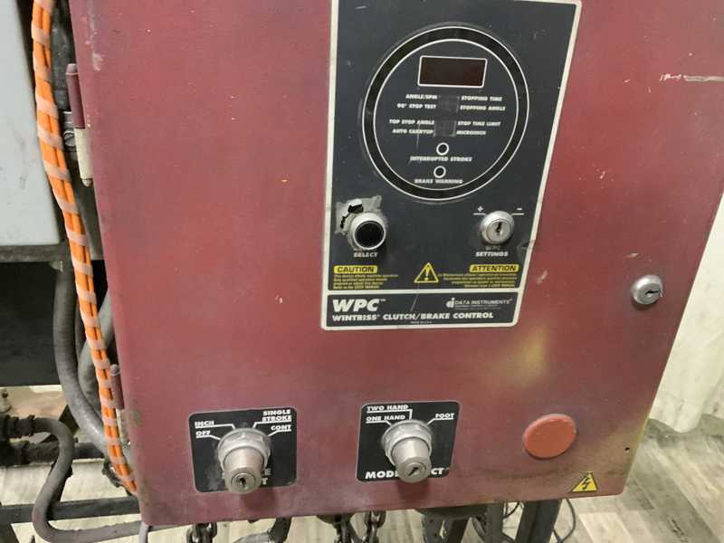 32 Ton, Minster #4, OBI press, WPC press Control, 24" x 15" bed area, 130 SPM, 5 HP - Image 8