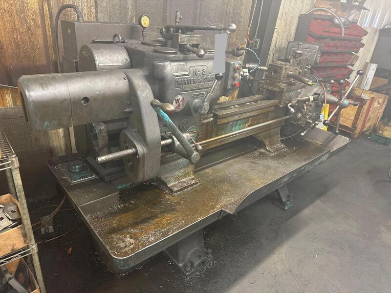 No. 3 Warner & Swasey, turret lathe - Image 1