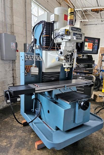 Southwestern Industries #Trak-DPM-SX3P, universal mill, 10" x50" tbl., 5 HP, 31" X, 17" Y, 23.5" Z, 40-5000 - Image 3