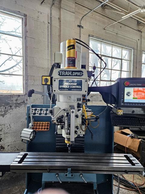 Southwestern Industries #Trak-DPM-SX3P, universal mill, 10" x50" tbl., 5 HP, 31" X, 17" Y, 23.5" Z, 40-5000 - Image 6