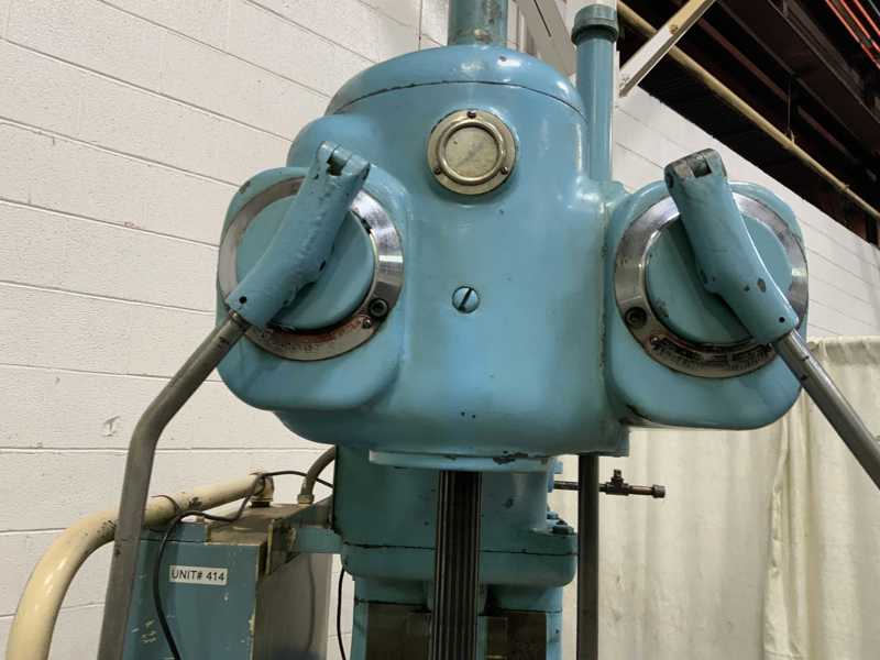Cleereman, 30" single spindle layout drill, 36" x18" T-slotted table, #4MT, 3-7/8" spindle diameter, 5 HP - Image 8