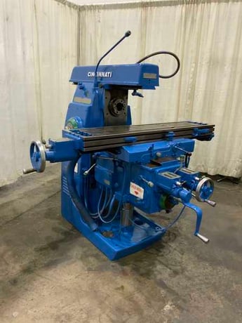 Cincinnati #205-12 Cinel 60, horizontal milling machine, 12" x54-1/2" table, #50 NS, 7-1/2 HP - Image 1