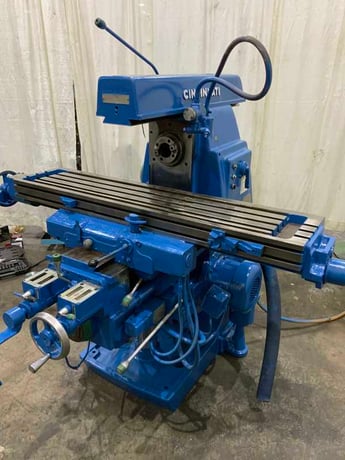Cincinnati #205-12 Cinel 60, horizontal milling machine, 12" x54-1/2" table, #50 NS, 7-1/2 HP - Image 2