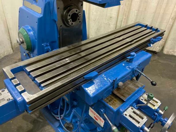 Cincinnati #205-12 Cinel 60, horizontal milling machine, 12" x54-1/2" table, #50 NS, 7-1/2 HP - Image 7