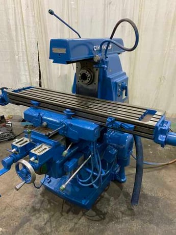 Cincinnati #205-12 Cinel 60, horizontal milling machine, 12" x54-1/2" table, #50 NS, 7-1/2 HP - Image 10