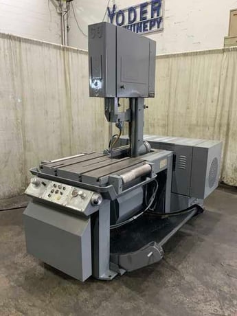 18" x 20" Marvel #Series-81, tilt frame vertical band saw, 14' 6" x 1" blade, manual tilt, 1980' s - Image 1