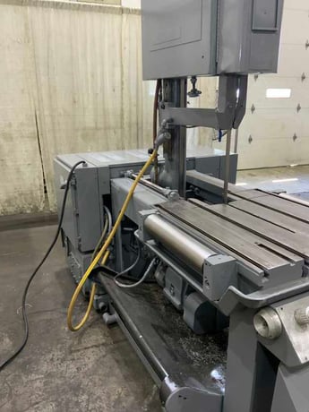 18" x 20" Marvel #Series-81, tilt frame vertical band saw, 14' 6" x 1" blade, manual tilt, 1980' s - Image 3
