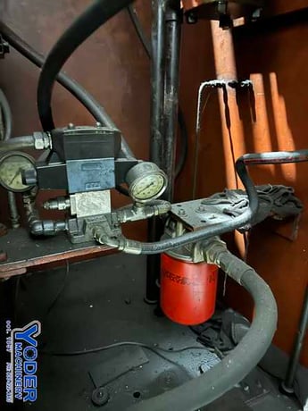 75 Ton, Kotokogyosho #VC-220, hydraulic C-frame press, 13.7" stroke, 20 HP - Image 2