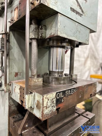 75 Ton, Kotokogyosho #VC-220, hydraulic C-frame press, 13.7" stroke, 20 HP - Image 10