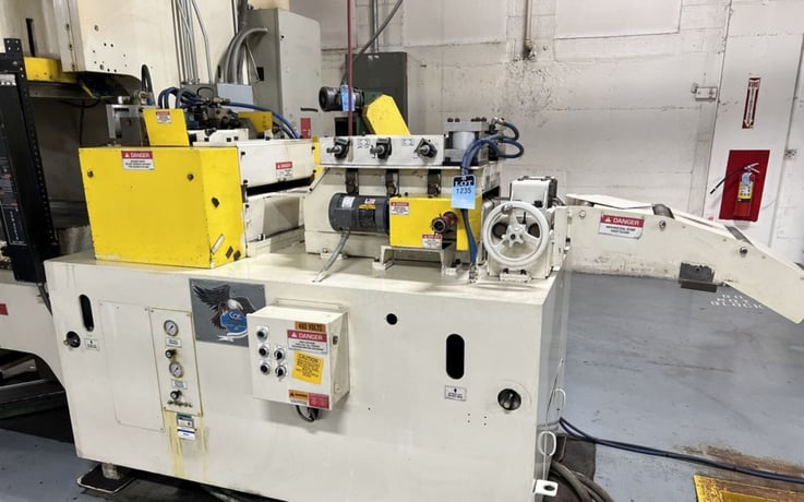 6000 lb. Coe Press Equipment #CPRF-518/CPPS-350-12/CPR-DE-PO-06018, servo feedline, 12" x .187" stock, 72" - Image 5