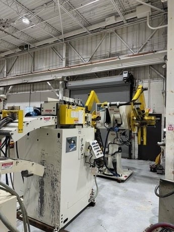 6000 lb. Coe Press Equipment #CPRF-518/CPPS-350-12/CPR-DE-PO-06018, servo feedline, 12" x .187" stock, 72" - Image 10