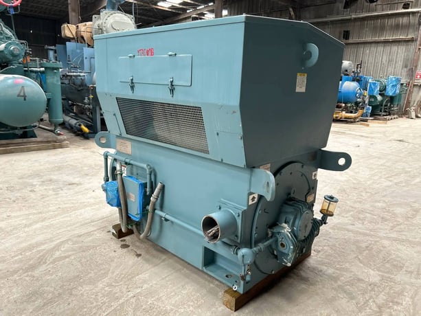 800 HP 3569 RPM Teco WS-HL, Frame 3510, 4160 Volts, 2019 - Image 3